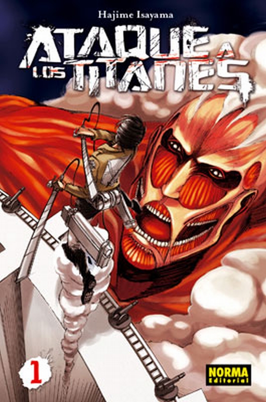 Ataque a los titanes 01 (de 34) (Hajime Isayama) - NORMA EDITORIAL