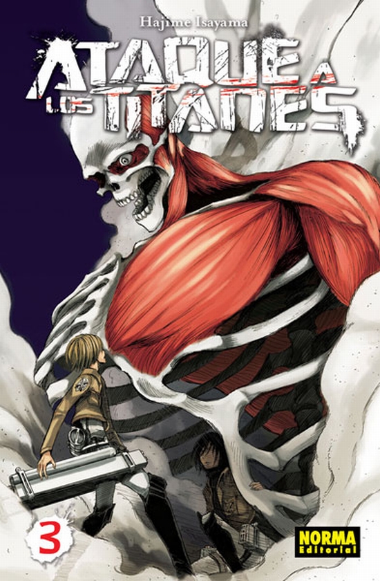 Ataque a los titanes 03 (de 34) (Hajime Isayama) - NORMA EDITORIAL