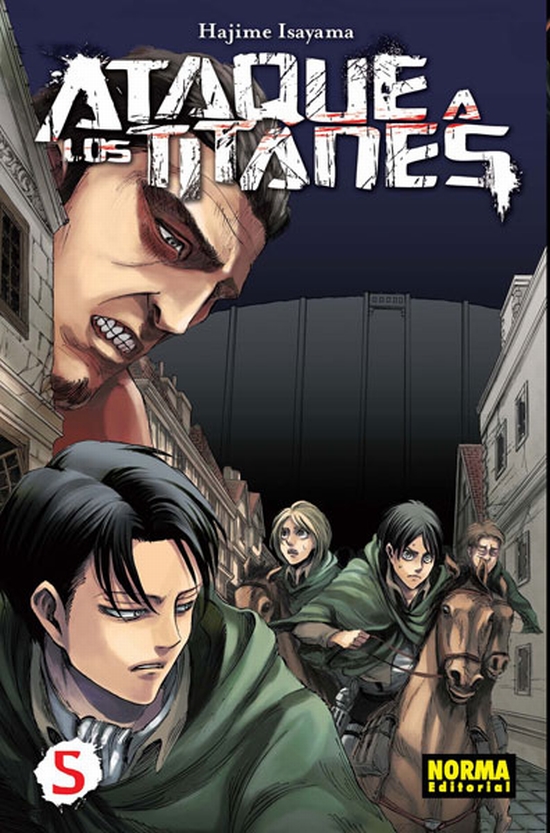 Ataque a los titanes 05 (de 34) (Hajime Isayama) - NORMA EDITORIAL