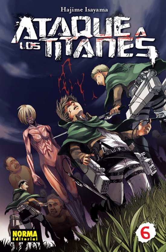 Ataque a los titanes 06 (de 34) (Hajime Isayama) - NORMA EDITORIAL