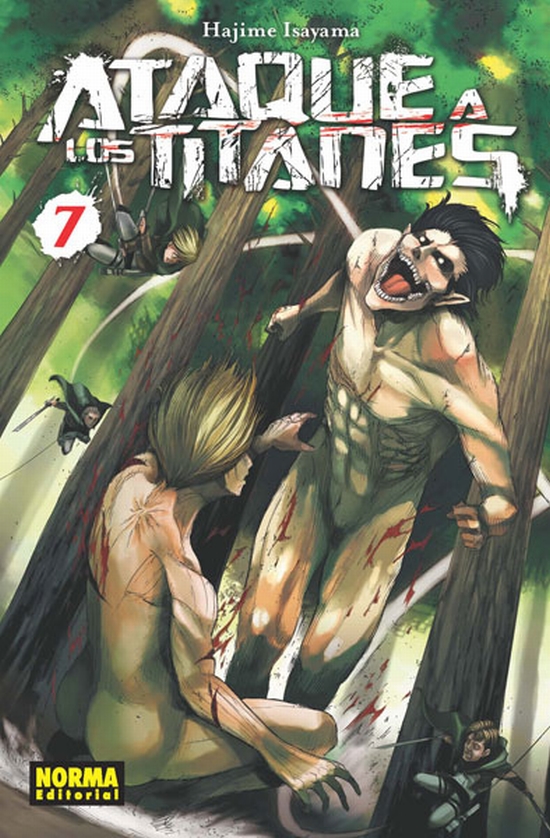 Ataque a los titanes 07 (de 34) (Hajime Isayama) - NORMA EDITORIAL