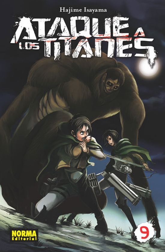 Ataque a los titanes 09 (de 34) (Hajime Isayama) - NORMA EDITORIAL