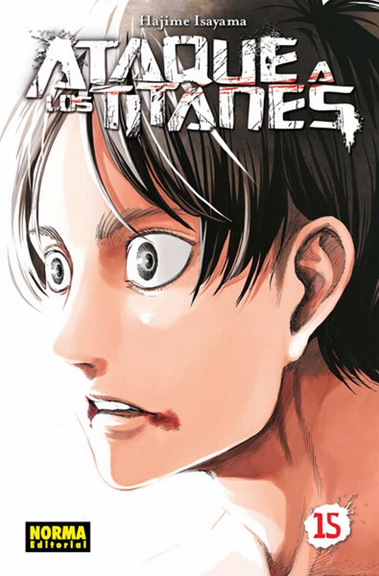 Ataque a los titanes 15 (de 34) (Hajime Isayama) - NORMA EDITORIAL