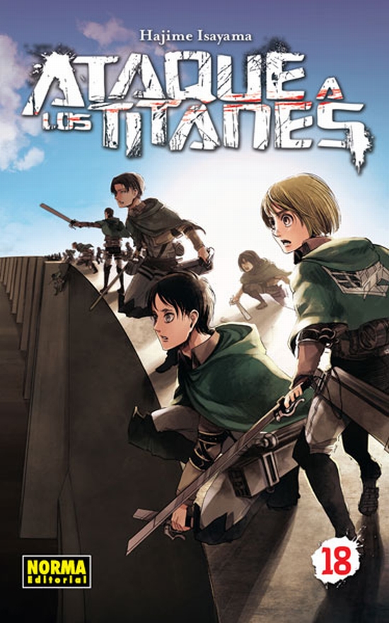 Ataque a los titanes 18 (de 34) (Hajime Isayama) - NORMA EDITORIAL