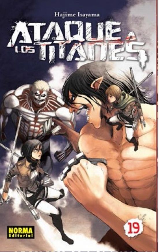 Ataque a los titanes 19 (de 34) (Hajime Isayama) - NORMA EDITORIAL