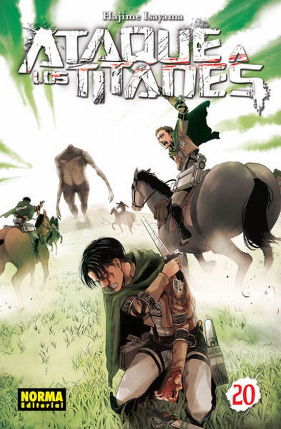 Ataque a los titanes 20 (de 34) (Hajime Isayama) - NORMA EDITORIAL