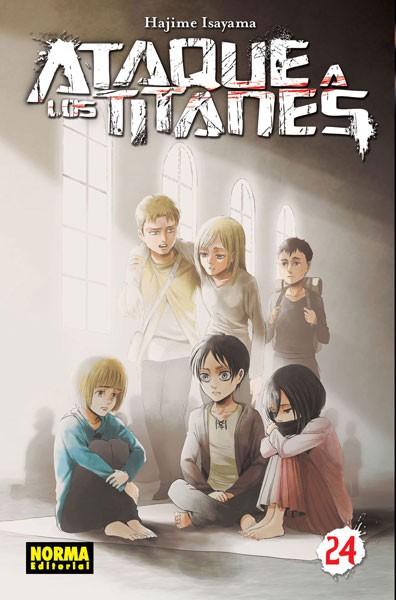 Ataque a los titanes 24 (de 34) (Hajime Isayama) - NORMA EDITORIAL