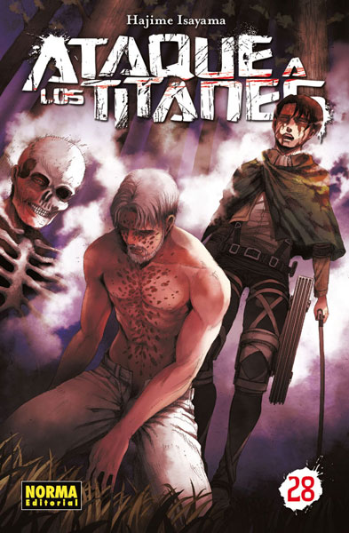 Ataque a los titanes 28 (de 34) (Hajime Isayama) - NORMA EDITORIAL