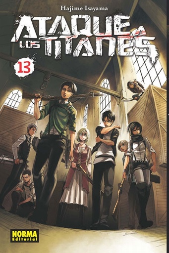 [9788467918472] Ataque a los titanes 13 (de 34) (Hajime Isayama) - NORMA EDITORIAL